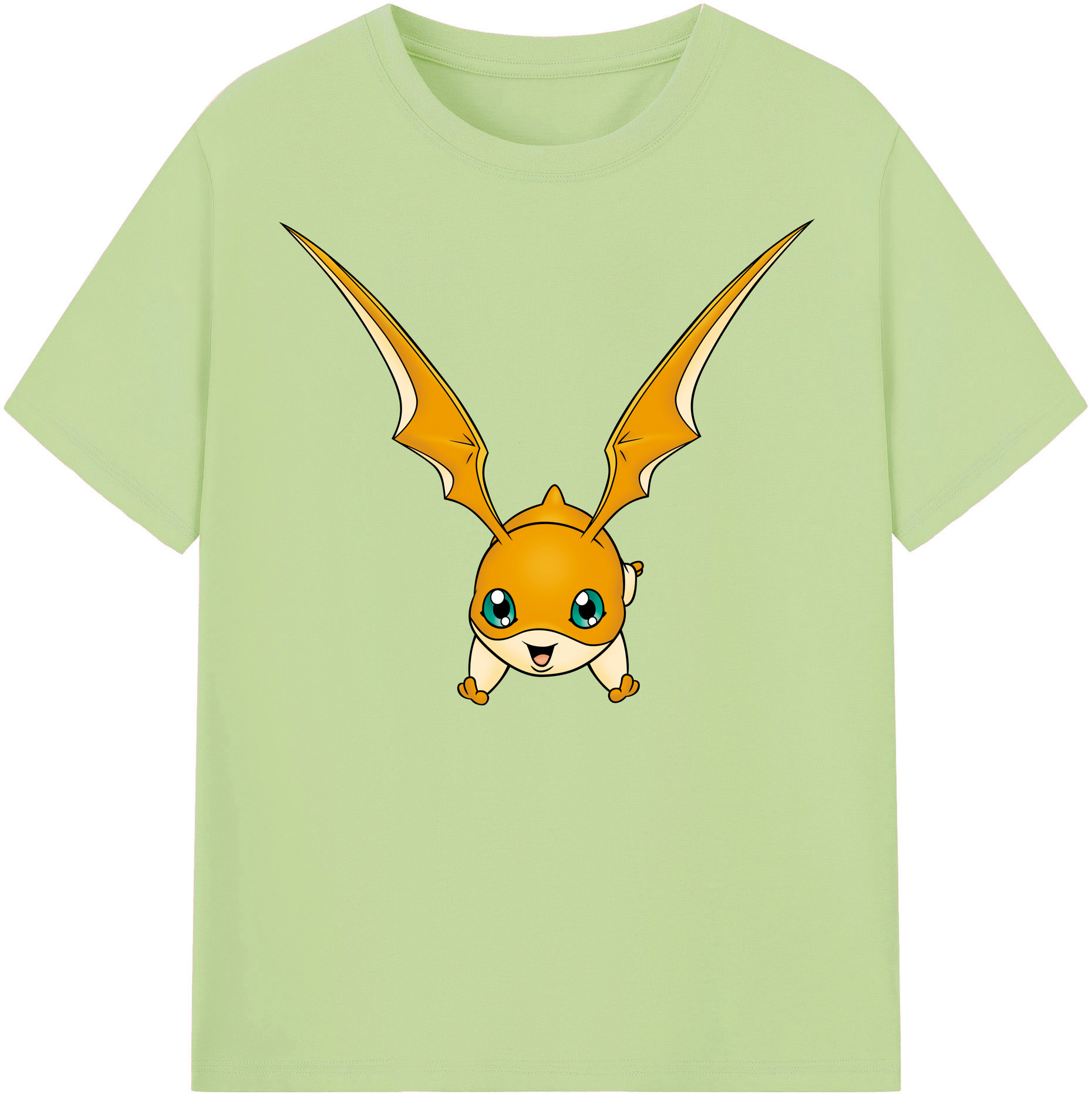 （画像用） Digimon デジタルモンスター/デジモン 綿100％半袖Tシャツ（フロントプリント）